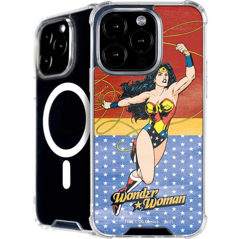 DC Comics Wonder Woman Ready to Fight iPhone 16 Pro MagSafe Case